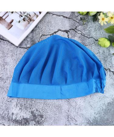 KESYOO Mesh Sleep Cap Bonnet - Breathable Hair Loss Night Cap for Daily Use - Blue - Buy Online on SooperMarket.com