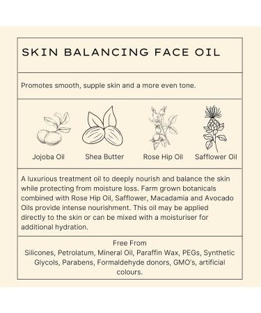 Jurlique - Skin Balancing - Face Oil - Face Neck & D colletage - Moisturizes & Balances Skin Protects From Moisture Loss Addresses Uneven Skin Tone - Natural Ingredients - All Skin Types - 50ml Face/Oil - Buy Online on SooperMarket.com