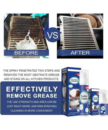 Mof Chef Cleaner Powder MOF CHEF Protective Kitchen Cleaner Powder Foaming Heavy Oil Stain Cleaner All Purpose Bubble Cleaner Kitchen Deep Cleaning Spray for Stubborn Grease & Grime (100ml) - Buy Online on SooperMarket.com