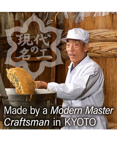 Authentic Awase Miso Paste - Handmade in Kyoto Japan - 300g (10.58oz) - Black Bean - Non-GMO, Non-MSG - Buy Online on SooperMarket.com