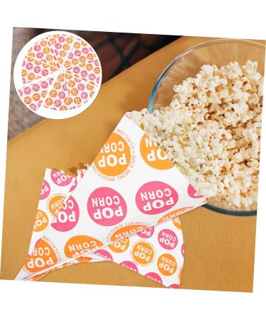 Beavorty 150 Pcs Popcorn Bag Clear Gift Bags Popcorn Cone Bags Goodie Bag Treats for Kids Cone Shaped Treat Bags Wedding Cone Bags Party Child Paper Disposable Biscuit Bag - Buy Online on SooperMarket.com