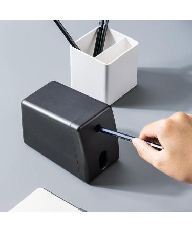 Amazon Basics Electric Pencil Sharpener  Helical Blade  Auto Stop  AC Adaptor Operated - Buy Online on SooperMarket.com