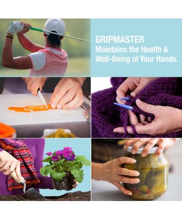 Prohands Gripmaster Hand Exerciser Finger Strengthener Set - 5 Resistance Levels (XX-Light to Heavy) - Green Yellow Blue Red Black - Buy Online on SooperMarket.com