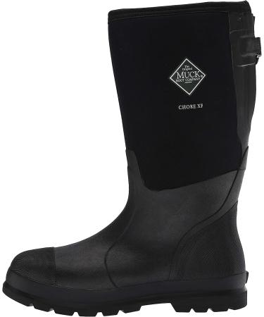 Muck Boot Men's Chore Wide Calf Rain Boot 11 Black - Durable Waterproof Footwear - Buy Online on SooperMarket.com