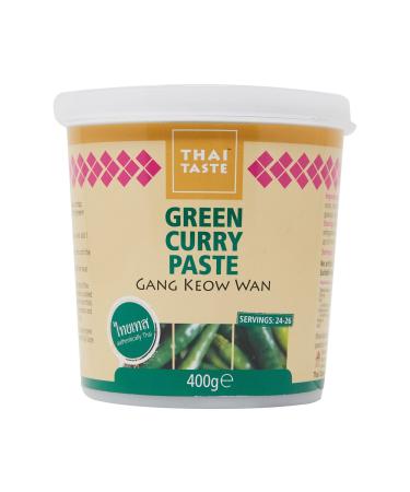 Thai Taste Green Curry Paste 400g Green Curry 400 g (Pack of 1)