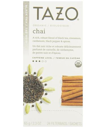 TAZO Organic Chai Black Tea - Chai - 24 Tea Bags - 2.3 Oz.