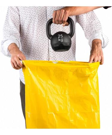 Relevo 45-Pack 30L Garbage Bags - 100% Recycled & Durable Eco-friendly Waste Disposal - Buy Online on SooperMarket.com