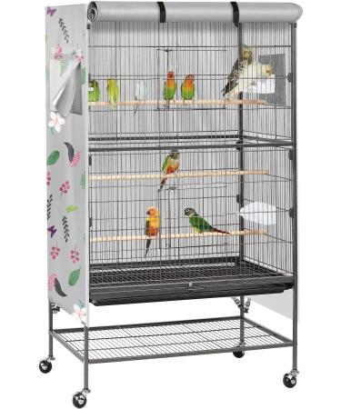 Universal Birdcage Cover for Privacy & Comfort - Breathable, Washable, Blackout - Fantasy Color - M(30x21x40in) - Buy Online on SooperMarket.com