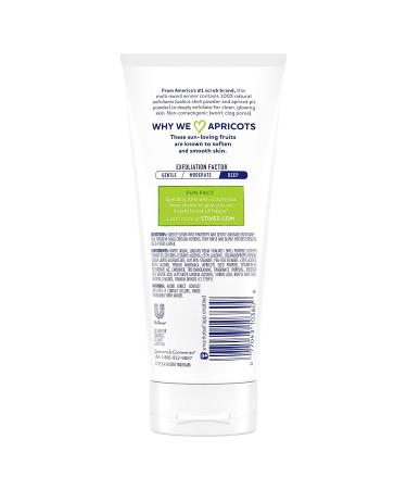 St. Ives Apricot Exfoliating Face Scrub 6oz (Pack of 4) - 100% Natural Exfoliants for Healthy Skin - Buy Online on SooperMarket.com