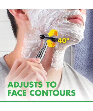 Gillette Mach3 Disposable Razors for Men - 6 Count | Sensitive Skin Design - Buy Online on SooperMarket.com