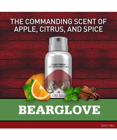 Old Spice Bearglove Antiperspirant Deodorant Spray for Men - 3.8 oz (Pack of 1) - Buy Online on SooperMarket.com