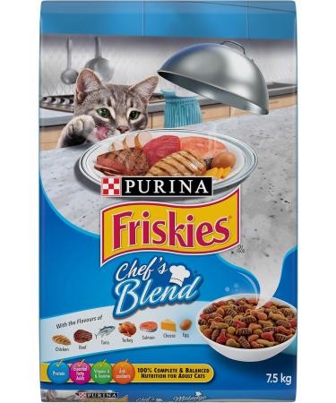 Friskies Gravy Swirlers Dry Cat Food (7.26 kg Bag) and Friskies Chef's Blend Dry Cat Food (7.5 kg Bag) - Buy Online on SooperMarket.com