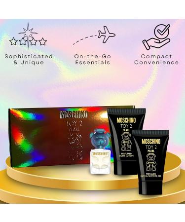 MOSCHINO Toy 2 in Pearl Perfume for Women Gift Set Mini Splash Trio 0.17 Fl Oz - Buy Online on SooperMarket.com