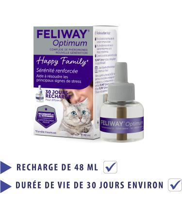 Feliway Optimum Anti-Stress Refill for Cats 48 ml - Buy Online on SooperMarket.com