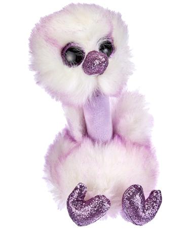 TY T36329 Kenya Lavender Ostrich-Beanie BOOS Multicolored Ostrich Kenya