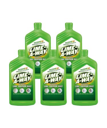 Lime-A-Way Lime, Calcium & Rust Cleaner 28 oz (Pack of 5)