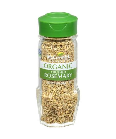 McCormick Gourmet Organic Crushed Rosemary, 1 oz (Pack of 3)