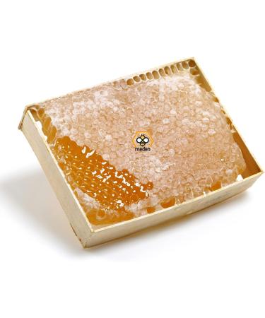 Raw Honeycomb Of Wildflowers In Wooden Frame - Directly From Bee Hive - 300g - Buy Online on SooperMarket.com