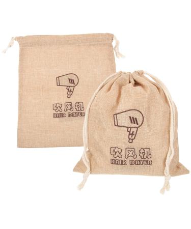 Baluue 10 Pcs Travel Hair Dryer Hair Dryer Drawstring Bags Travel Hairdryer Blow Dryer Bag Suitcases Cloth