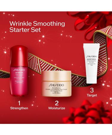 Shiseido Wrinkle Smoothing Starter Set | Ultimune Power Infusing Day Cream & Eye Cream | Shop Internationally - Buy Online on SooperMarket.com