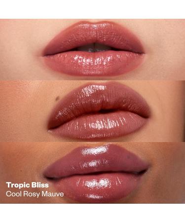 Kosas Wet Stick Lipstick - Moisturizing Shiny Sheer with Ceramides & Hyaluronic Acid - Soothes & Softens Lips - Tropic Bliss - Buy Online on SooperMarket.com