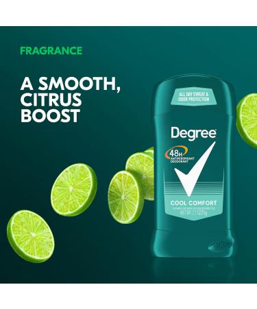 Degree Cool Comfort Antiperspirant Stick 2.7 oz - Pack of 8 - Buy Online on SooperMarket.com