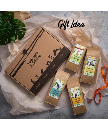 Origeens Organic Yerba Mate Set x4 - 4x80g | Premium Mate Tea Gift Set - Buy Online on SooperMarket.com
