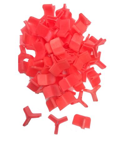 Al's Goldfish Lure Company - American Made Treble & Single Hook Guard Protector Cover Cap Bonnets for Fishing Hook Safety and Avoiding Tangles - Three Size Options to Fit Wide Range of Hook Sizes. (60 per Pack) Large - Fits standard treble hooks sizes 1-2