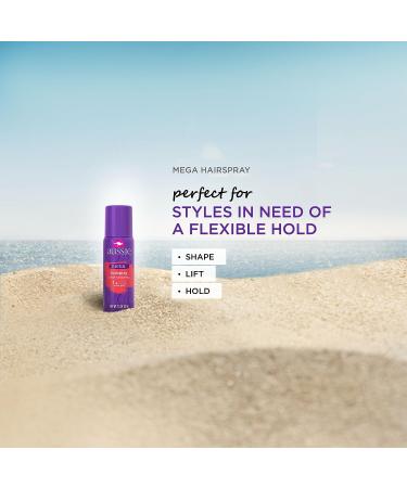 Aussie Mega Hairspray 1.5 fl oz - Long-lasting Hold for All-Day Style (1 Pack) - Buy Online on SooperMarket.com