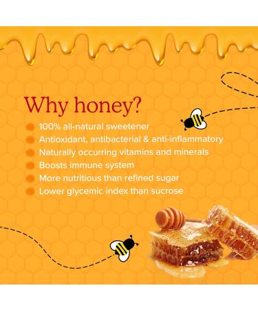 Honibe Vitamin D Gummies for Kids and Adults | Honey-Based Vitamins Made in Canada & Kids Multivitamin Gummies Plus Immune Boost | Honey-Based Vitamins Made in Canada | 70 gummies - Buy Online on SooperMarket.com