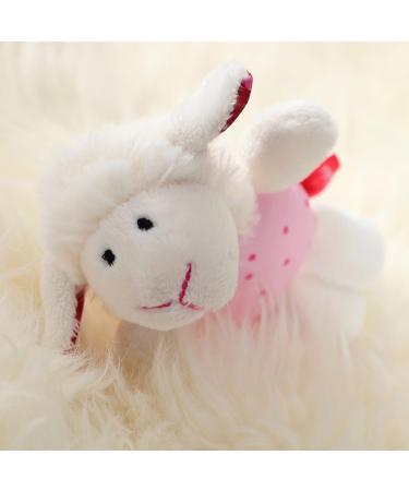 SIGIKID 41189 Rattle Sheep - Red Stars Baby Toy | Soft Pink & Safe for Newborns | Ideal for Boys & Girls - Buy Online on SooperMarket.com