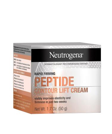 Neutrogena Peptide Contour Lift Cream 1.7 oz - Anti-Aging Facial Moisturizer - Buy Online on SooperMarket.com