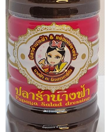 Angel Thai Fermented Fish Sauce White Cap Nang Fa Nam Pla Ra Papaya Salad Dressing 300ml - Pack of 3 - Buy Online on SooperMarket.com