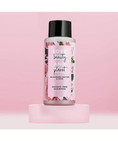 Love Beauty and Planet Blooming Color Shampoo 13.5 oz | Vegan Sulfate-Free Paraben-Free for Color-Treated Hair | Murumuru Butter & Rose - Buy Online on SooperMarket.com