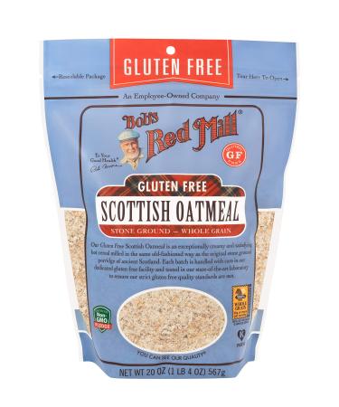Bob's Red Mill Scottish Oatmeal Whole Grain Gluten Free 20 oz (567 g)