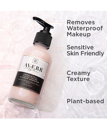 Averr Aglow Completely Clear Gele Makeup Remover - Natural Plant Based Facial Cleanser | Boost Collagen, Calm Skin & Remove Waterproof Makeup - Buy Online on SooperMarket.com