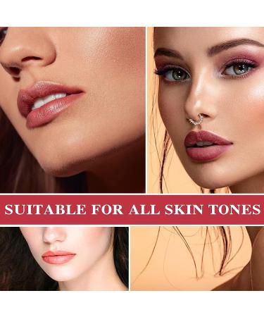 Fusang 3Pcs Nude Matte Lipstick Set - Long Lasting & Nourishing Lipgloss Set (Set B) - Buy Online on SooperMarket.com