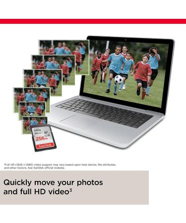 SanDisk 256GB Ultra SDXC UHS-I Memory Card - Up to 150MB/s - C10 U1 - Full HD - SDSDUNC-256G-GN6IN - Buy Online on SooperMarket.com