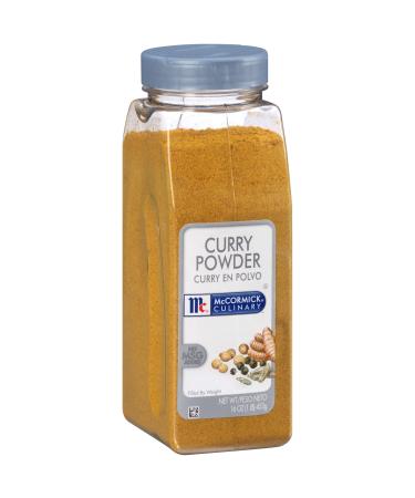 McCormick Culinary Curry Powder, 16 oz - One 16 Ounce Container of Curry Powder Spice Blend of Coriander, Turmeric, Nutmeg, Clove, and Ginger Perfect for Curries and Shrimp Dishes 1 Pound (Pack of 1)