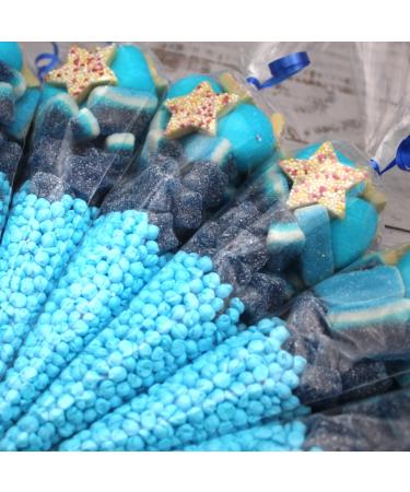 Prefilled Sweet Shop Made Blue Sweet Cone