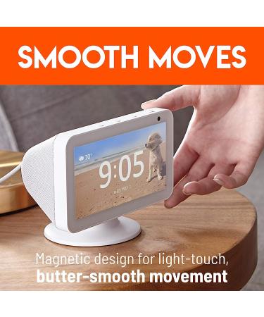 Amazon Echo Show 5 White Tilt & Swivel Stand - Enhanced Viewing Experience - Buy Online on SooperMarket.com