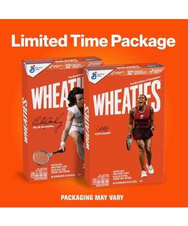 Wheaties 100% Whole Wheat Flakes Cereal 15.6 oz - Breakfast of Champions - Buy Online on SooperMarket.com
