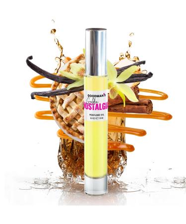Women Perfume Roll-On Fragrance Oil Long Lasting Luxury Rollerball Mini Perfume Alcohol Free 10ml (Golden Nostalgia)