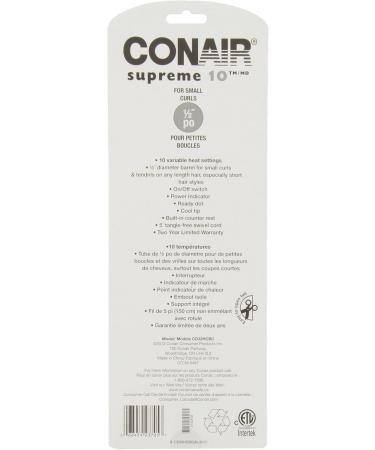 Conair CD32RHCBC 1/2-Inch Curling Iron 0.5 Inch Chrome - Buy Online on SooperMarket.com