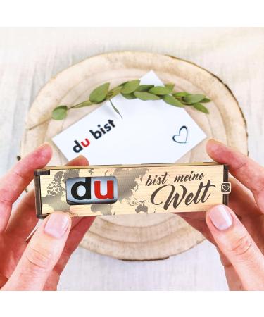 You Are My World Chocolate Bar Gift Box - Perfect Gift for Friends Girlfriend & Special Moments - Buy Online on SooperMarket.com