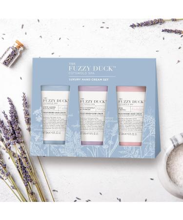 Baylis & Harding Fuzzy Duck Cotswold Spa Rose & Neroli Hand Cream Gift Set - Vegan Friendly Luxury Hand Treats - Buy Online on SooperMarket.com