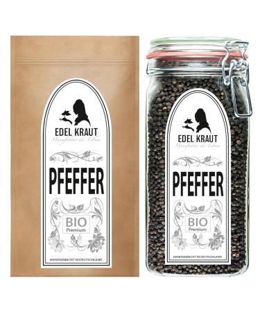 Organic Black Pepper Whole 1kg | Noble Herb - 100% Natural Black Peppercorns - Premium Quality & Additive-Free - Perfect for Mills - Buy Now! - Buy Online on SooperMarket.com