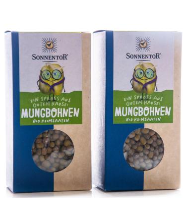 Sonnentor Organic Mung Beans (2 x 120 gr) 120 g (pack of 2)
