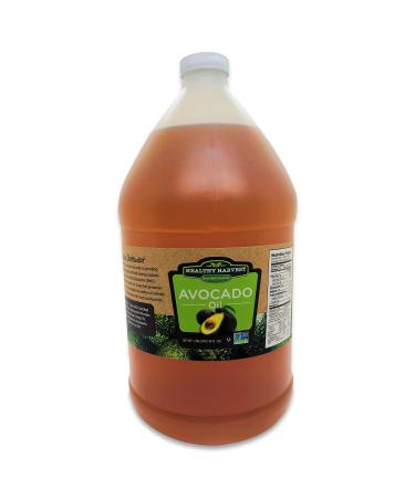 Healthy Harvest Non-GMO Avocado Oil - Great for Sauces And , Cooking, Frying and More - Nutritious And Rich With Anti-Oxidents (1 gallon) 128 Fl Oz (Pack of 1)