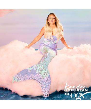 OGX Kandee Johnson Mermaid Moisture Deep Conditioning Hair Mask - Color-Treated Sulfate-Free Moisturizing Treatment for Dry & Damaged Hair 6 oz - Floral Delight - Buy Online on SooperMarket.com